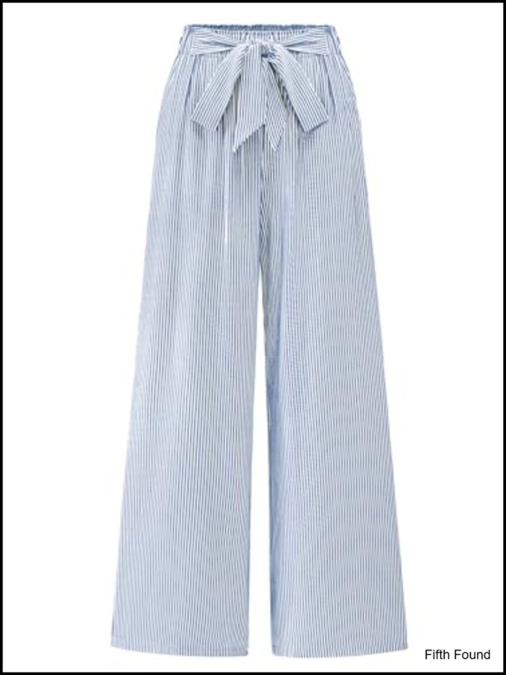 Striped Wide Leg Palazzo Pants for Women High Waisted Casual Summer